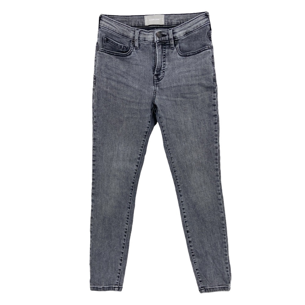 EVERLANE Jeans Ankle Skinny Denim Black - Picture 1 of 8